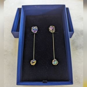 Vintage Swarovski Dangle Earrings (wear them 2 ways!)